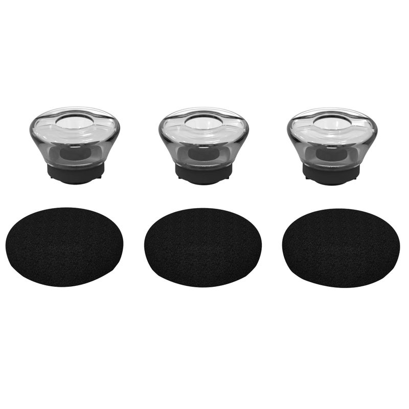 Wiki VALLEY Eartips Replacement for Plantronics Voyager 5200 5220 5210,Earphone Kits Earpads for Plantronics Voyager 5200 Voyager Legend Voyager Pro Wireless Headset- Small - Image 2